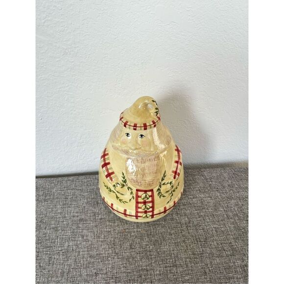 Los Angeles Laurie Gates Santa Claus Holiday Cookie Jar Hand Painted